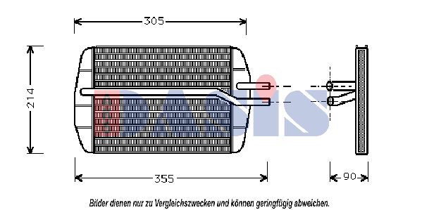 AKS DASIS Lämmityslaitteen kenno 099260N